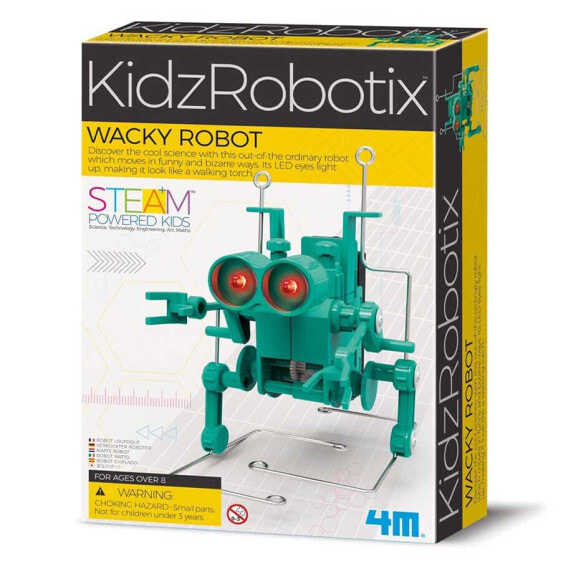 Конструктор 4M Kidzrobotix/Wacky Robot для детей