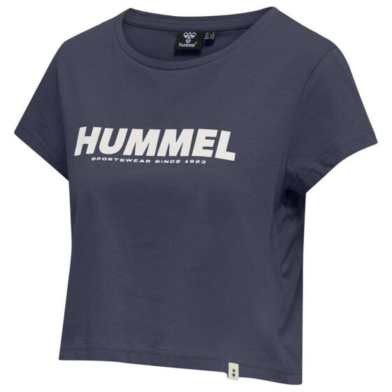 Футболка мужская Hummel Legacy с коротким рукавом - укороченный вид