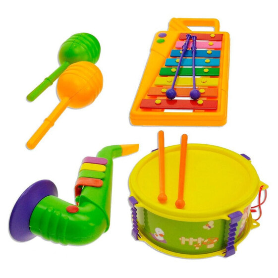 Набор детских музыкальных инструментов REIG MUSICALES Percussion Set Natura Music 9 Pieces