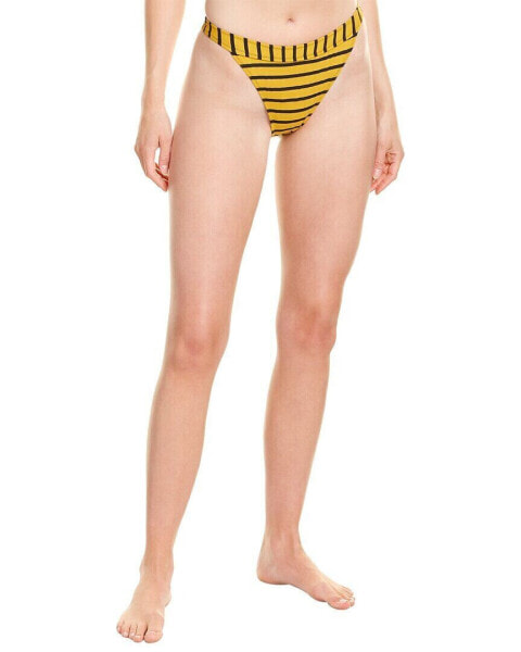 Solid & Striped The Bella Bikini Bottom Women's Yellow Xl