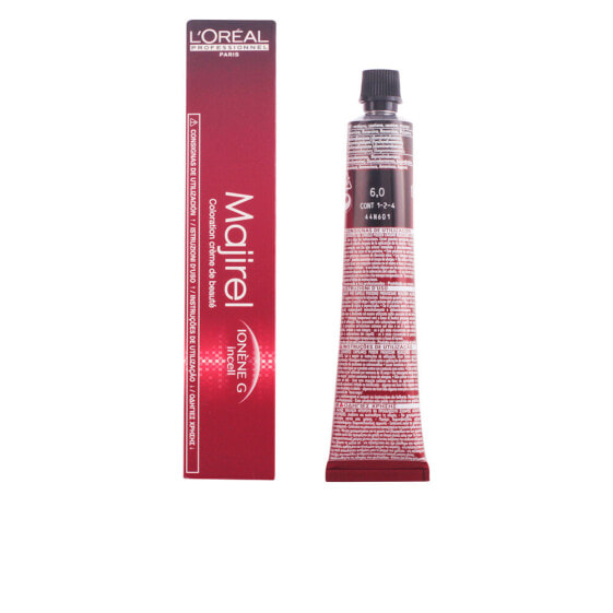 L'Oreal Professionel Majirel Cream Color 6.0 Deep Dark Blonde Стойкая крем-краска для волос, оттенок глубокий темно-русый