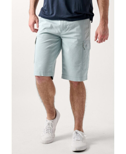 Men's Stretch Textured Cargo Short