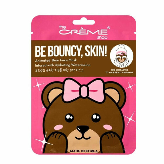 Маска для лица увлажняющая The Creme Shop Be Bouncy, Skin! Bear 25 г