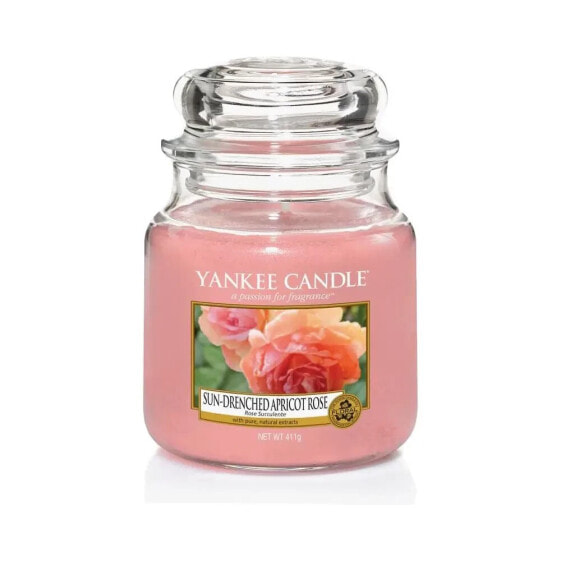 Свеча Yankee Candle Роза и Абрикос в стекле