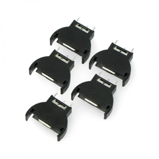 CR2032 Battery holder - vertical - 5pcs