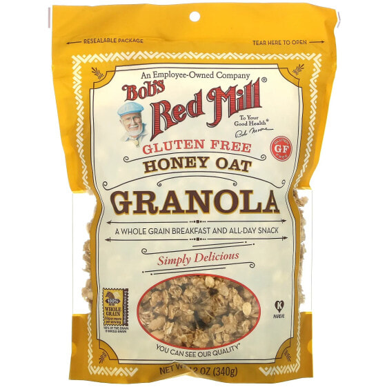 Granola, Honey Oat, Gluten Free , 12 oz (340 g)