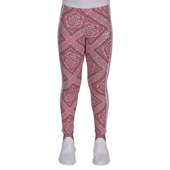 Adidas Originals Graphic All Over Print Kids' Girls Leggings Multicolor ce1121