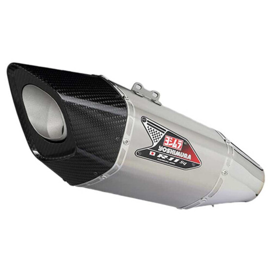 YOSHIMURA JAPAN Street Sports R-11Sq GSXR 1000 17-20 Not Homologated Stainless Steel Slip On Muffler