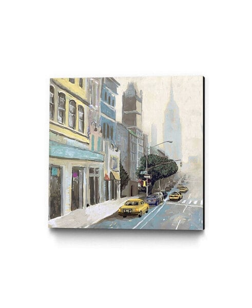20" x 20" New York Museum Mounted Canvas Print