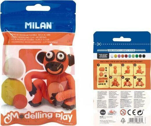 Milan Modelina Air-Dry 100g pomarańczowa 9154132 MILAN