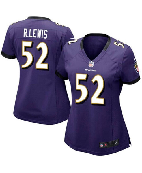 Women's Baltimore Ravens Ray Lewis Purple Game Jersey