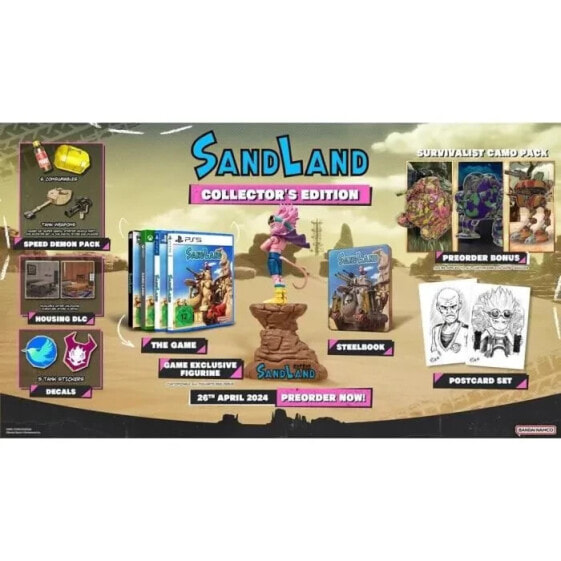 Sand Land PS4-Spiel Collector Edition
