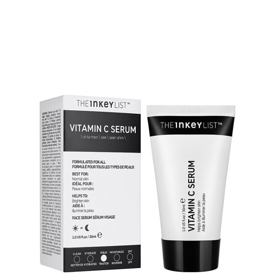 The INKEY List Vitamin C Serum Осветляющая и выравнивающая тон кожи сыворотка с витамином С