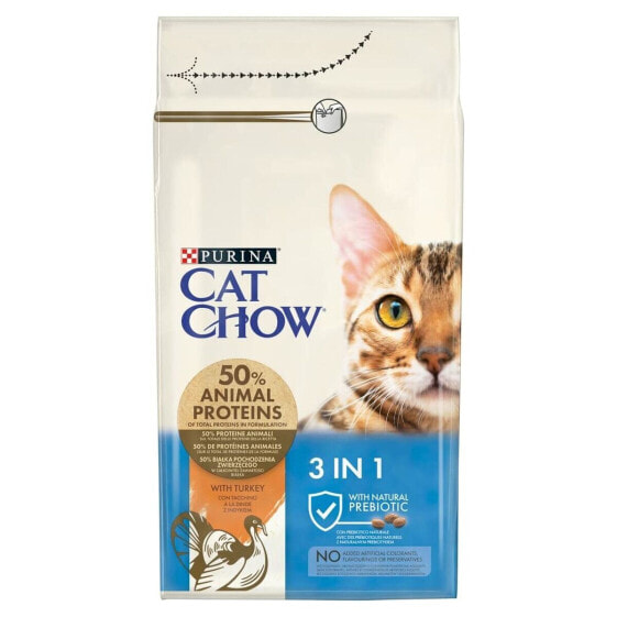 Сухой корм для кошек Purina Cat Chow Взрослая индейка 1,5 кг
