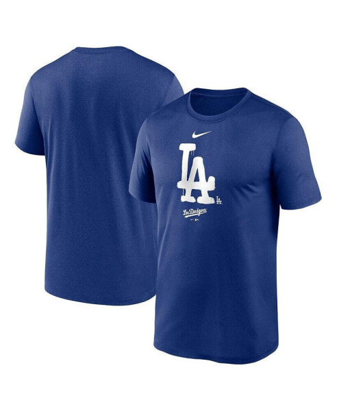 Men's Royal Los Angeles Dodgers City Connect Logo T-shirt