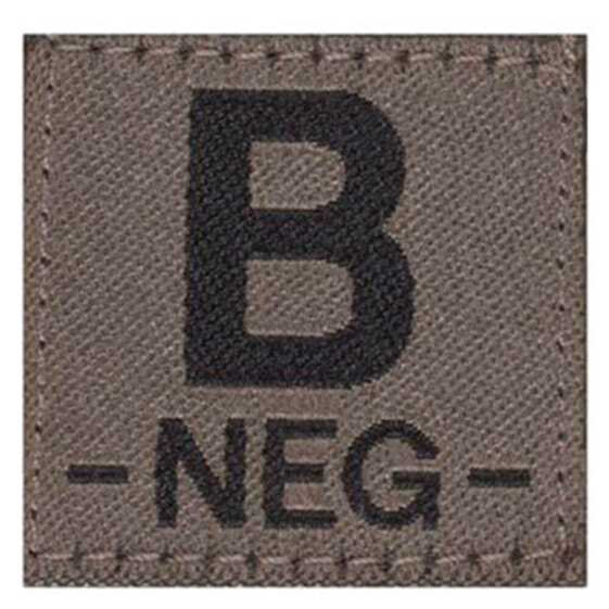 CLAWGEAR B Neg Bloodgroup Patch