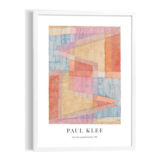 Gerahmtes Bild Paul Klee Triangles