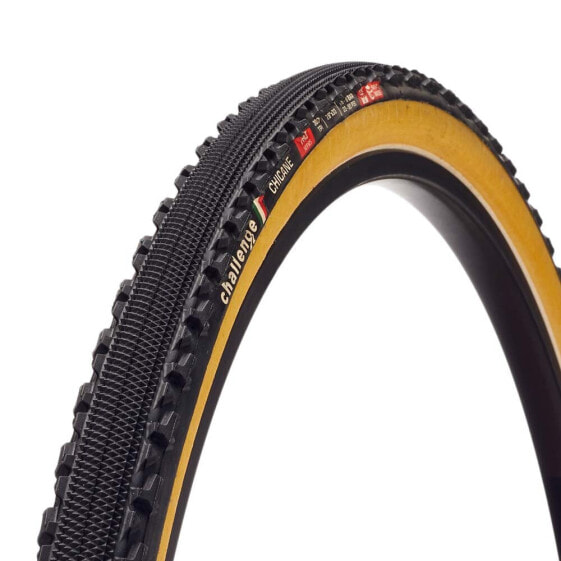 Покрышка велосипедная CHALLENGE TIRES Chicane Pro Tubular 700C x 33 мм Gravel Tyre
