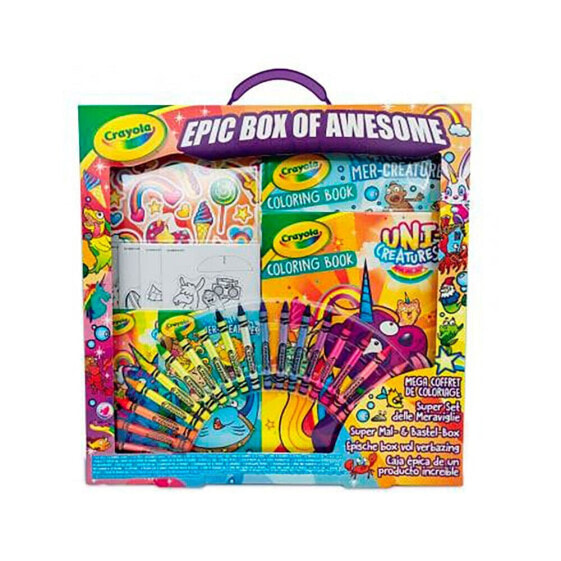 Crayola Epic Box Of Awesome Набор принадлежностей для рисования