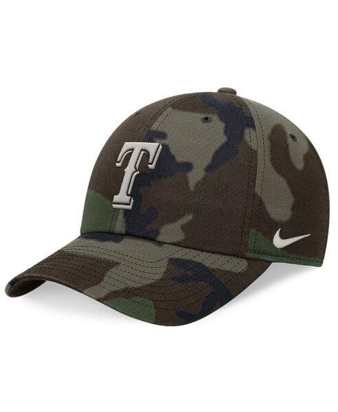 Men's Camo Texas Rangers Club Adjustable Hat