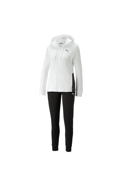 Костюм PUMA Women s Hooded Sweat Suit Black-White