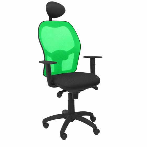 Офисный стул с изголовьем Jorquera P&C ALI840C Чёрный
