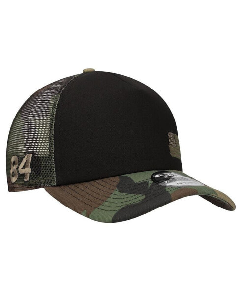 Men's Black/Camo Jimmie Johnson Trucker 9FORTY Adjustable Hat