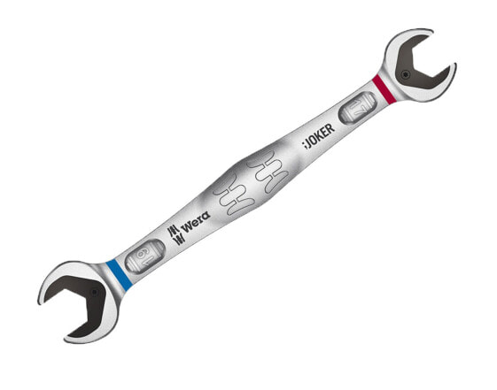 Ключ комбинированный Wera Joker - нержавеющая сталь - хром - 17x19 мм - 23.5 см
