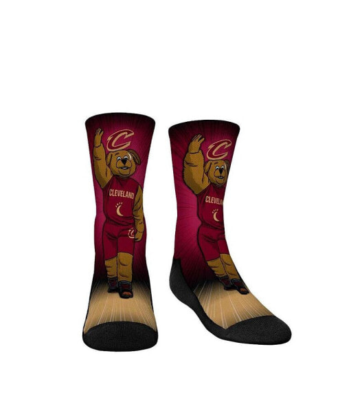 Youth Boys and Girls Socks Cleveland Cavaliers Mascot Pump Up Crew Socks