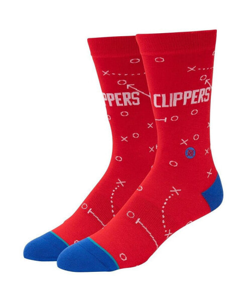 Men's LA Clippers Playbook Crew Socks