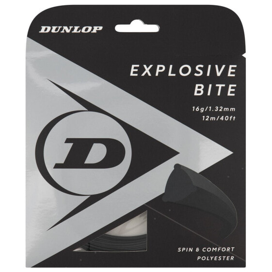 Струна теннисная Dunlop Explosive Bite Polyester 12 м
