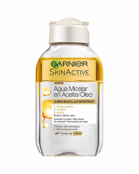 Garnier SkinActive Micellar Water Oil Waterproof Мицеллярная вода с маслами для снятия водостойкого макияжа 100 мл