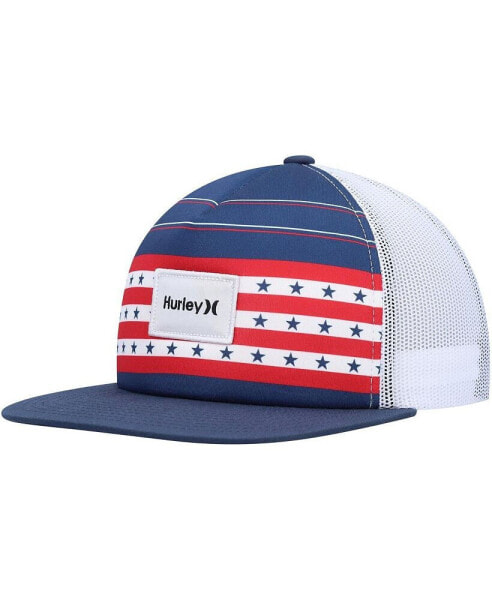 Men's Navy United Trucker Snapback Hat