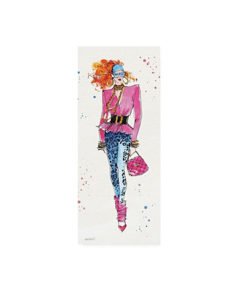 Anne Tavoletti 80s Fashion I Color Canvas Art - 37" x 49"