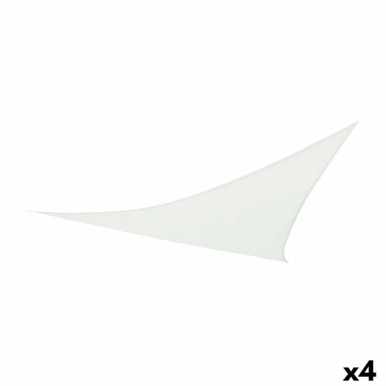 Навесы Aktive Треугольный Белый 360 x 0,5 x 360 cm (4 штук)
