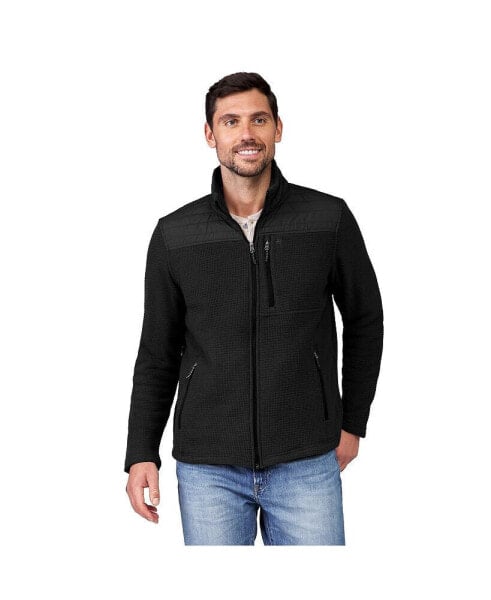 Men's Grid Fleece Chayote Jacket