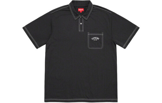 Supreme FW20 Week 3 Contrast Stitch Polo 明线字母Polo衫 男女同款 / Поло Supreme FW20 Week SUP-FW20-88