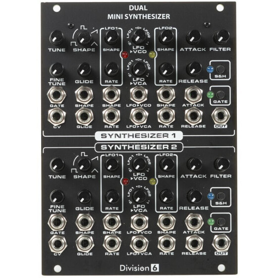 Division 6 Dual Mini Synthesizer