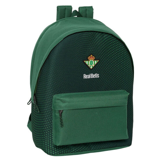 SAFTA Real Betis Balompie Double 15.6´´ Water Resistent backpack laptop+usb