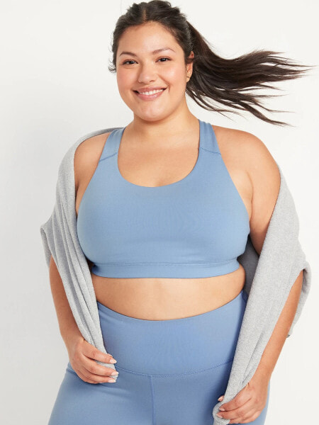 Medium-Support Strappy Sports Bra