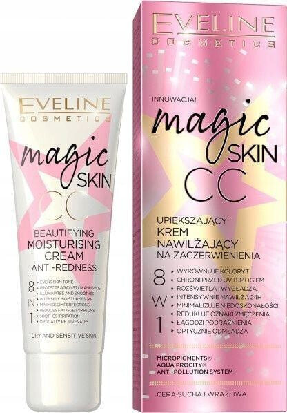 Eveline Krem nawilżający Magic Skin Cc na zaczerwienienia