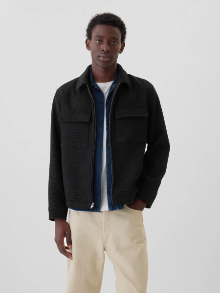 Relaxed Twill Jacket