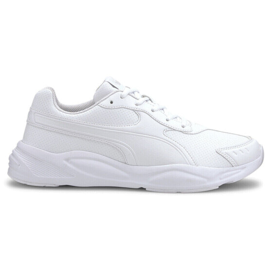 Puma 90S Runner Sl Lace Up Mens White Sneakers Casual Shoes 37255001