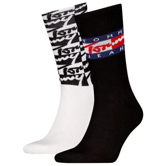 TOMMY HILFIGER 701229891 crew socks 2 pairs