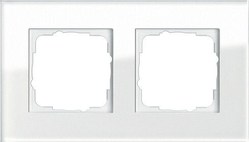 GIRA Esprit Glas - White - Screwless - 95 mm - 166 mm - 9.85 mm - 1 pc(s)