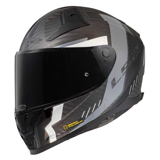 LS2 FF811 Vector II Carbon Grid full face helmet