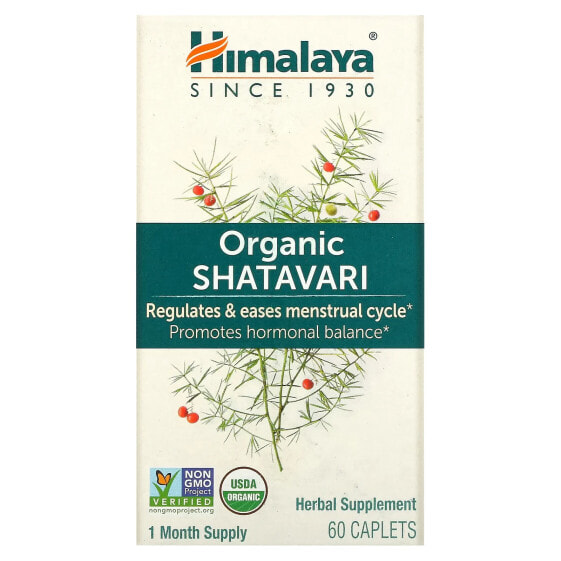 Organic Shatavari, 60 Caplets