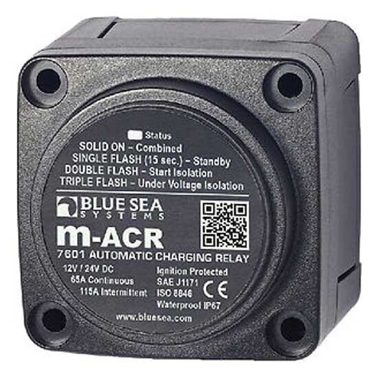 Автоматический реле зарядки для двух батарей BLUE SEA SYSTEMS M-ACR - модель M Series