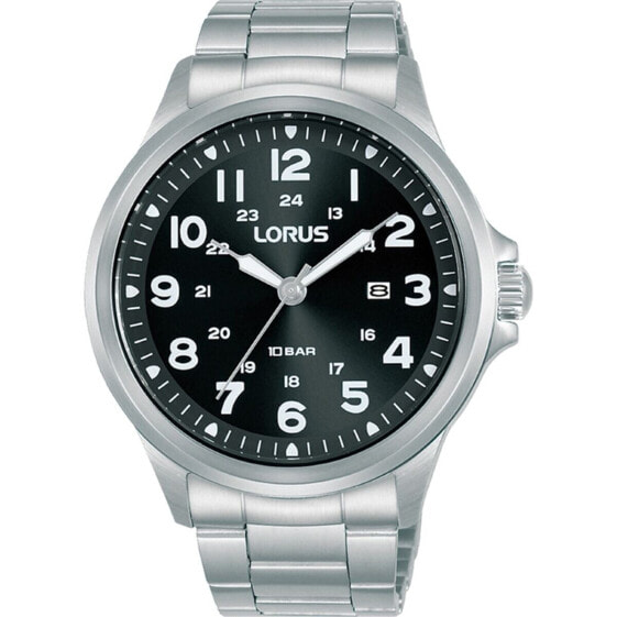 Мужские часы Lorus RH991NX9 Чёрный Серебристый