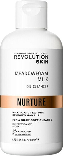 Очищающее молоко для снятия макияжа Revolution Nurture Meadowfoam Milk (Oil Clean ser) 200 мл